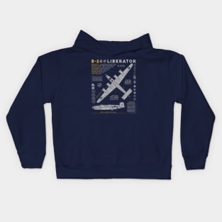 B-24 Liberator Kids Hoodie